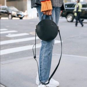Top Handle Circle Bag